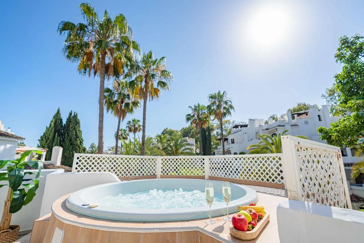 Golden Beach Holiday Home With Jacuzzi Marbella 0*,  Spain